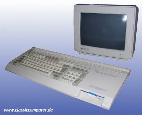 Schnieder Euro PC mit MM 12 Monitor