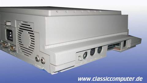 Seitenansicht des Mega STE