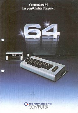 Eine Werbung für den Commodore Anfang der 80er