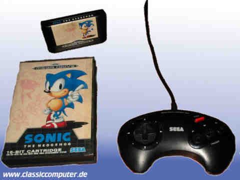 Das Zubehr des Mega Drive